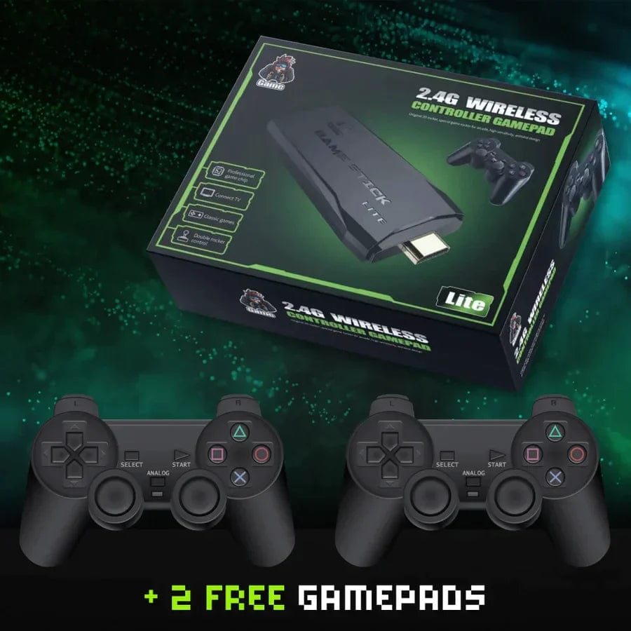 Spectrum Shop™️ Console + 2 Free Gamepads NostalgiaStick Console (2 FREE GAMEPADS TODAY ONLY)